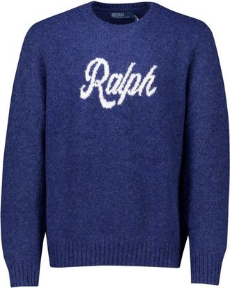 Polo Ralph Lauren Heren, Truien, Blauw, Maat: M Wol
