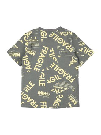 Maison Margiela Cotton-Elastane Blend T-Shirt - Green