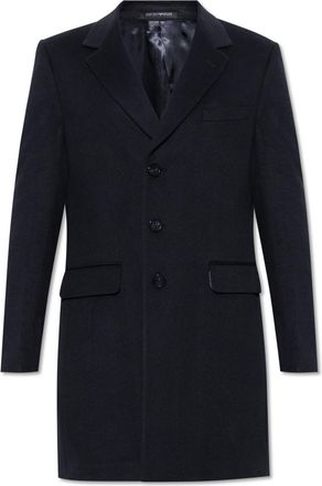 Emporio Armani Coat With Notch Lapels