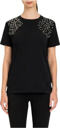 Twinset Donna, Top, Nero, M, new