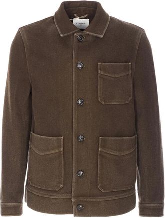 Circolo 1901 button pocket overshirt - Green