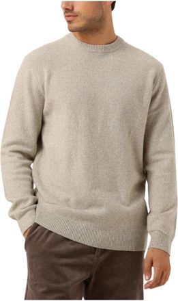 Profuomo Groene Gebreide Trui Crew Neck - Heren - Ronde hals truien - Groen - S - Truien & Vesten