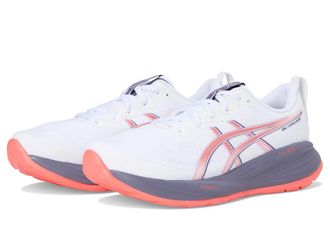 Asics GEL-Cumulus 27 Womens Running Shoes White/Greyish Purple : 12 B - Medium, Synthetic