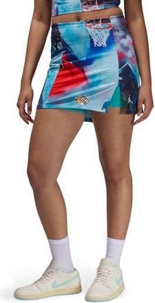 Nike Jordan Print Skort in Blue at Nordstrom Rack, Size X-Small