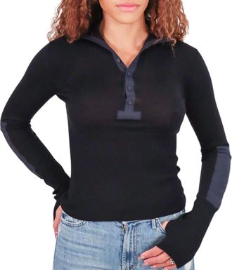 Ulla Johnson Drew Pullover In Noir