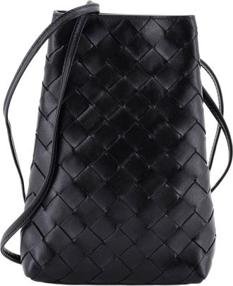 Bottega Veneta Andiamo Phone Pouch Intrecciato Nappa (Authentic Pre-Loved)
