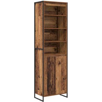 vidaXL Gabinetes Altos 2 Pcs Madera Vieja 60 X 36 X 200 Cm Vidaxl