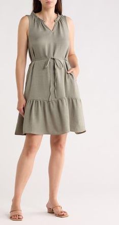 Beach Lunch Lounge Zendaya Drawstring Dress in New Laurel at Nordstrom Rack, Size X-Large