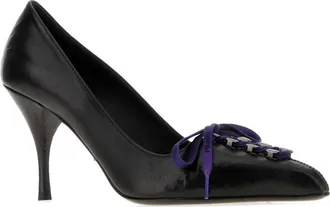 Prada D&eacute;collet&eacute; Heel - Black