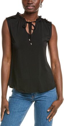 T Tahari Ruffle Blouse
