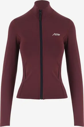 Autry stretch nylon sweatshirt met logo