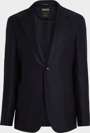 Ermenegildo Zegna Mens 15milmil15 Wool Two-Button Sport Coat