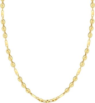 Pompeii3 14k Yellow Gold Womens 22 Marine Chain Necklace 14.2 Grams 5.5mm Thick