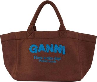 Ganni Mujer, Bolsos, Marr&oacute;n, Talla: ONE Size