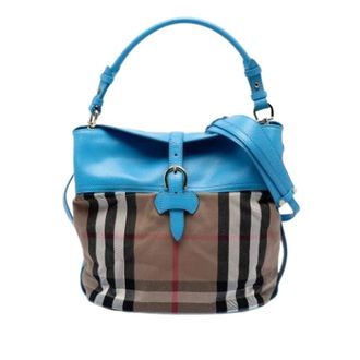 Burberry Pre-owned Bucket Bags, female, Multicolor, Size: ONE SIZE Pre-owned The Sycamore Bucket Bag