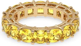VEYNOU Anello Helia in oro giallo 18kt riciclato con diamanti