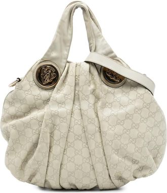 Gucci Pre-owned Gucci Medium Guccissima Hysteria Satchel 3JSZ6D4VK8EGJOS5