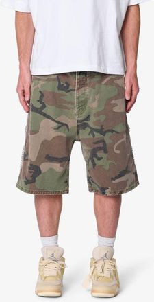 mnml Mojave Camo Canvas Shorts at Nordstrom, Size 38