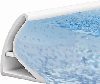 No Brand Barrera Impermeable Para Ducha De 200 Cm - Silicona Autoadhesiva, Bloquea El Agua