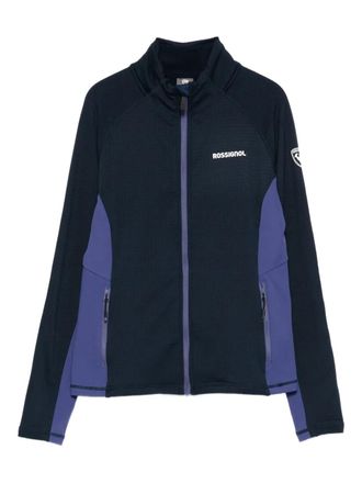 Rossignol Blackside zip-up jacket - women - Recycled Polyester/Elastane - S - Blue