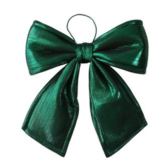 OEM Lazos De Terciopelo Para Decoraci&oacute;n - Seda Verde Brillante 35