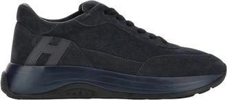 Hogan Hi-Light Sneakers - Heren - Sneakers - Blauw - 42 1/2 EU - Leer - Schoenen