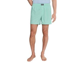 Polo Ralph Lauren Woven Boxer Mens Underwear Tanner Mini Houndstooth/Cruise Navy Pp : SM, Spandex/Cotton