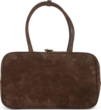 Jeffrey Campbell Truant Satchel in Brown Suede at Nordstrom