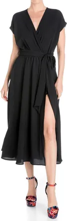 Meghan Fabulous Jasmine Midi Dress in Black at Nordstrom Rack, Size Medium
