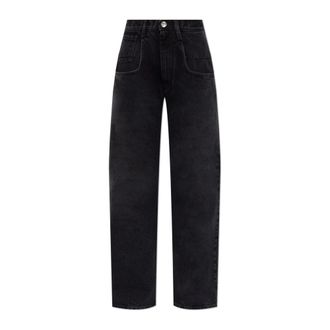 Maison Margiela Loose-fit Jeans, female, Black, Size: XL Pocket Jeans