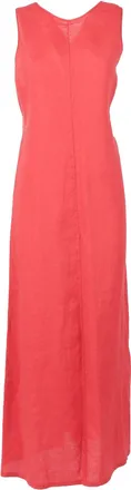 Aspesi Sleeveless Back Cutout Maxi Dress