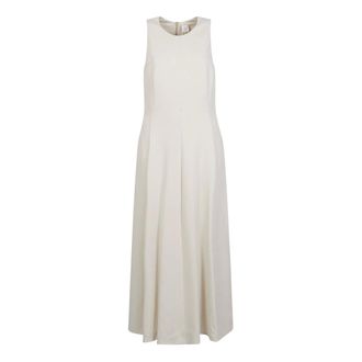 Eleventy Midi Dresses, female, Beige, Size: XS Eleventy Dresses Sand
