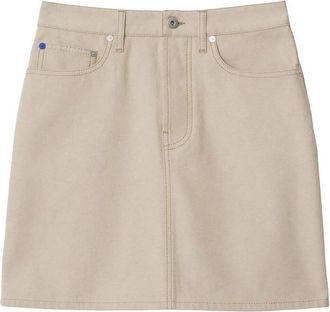 Burberry Cotton Jersey Skirt