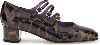 Carel Kina Mary Jane Pumps Womens leopardate