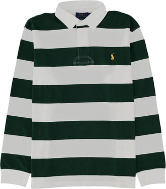 Polo Ralph Lauren Multicolour Striped Long Sleeve Cotton Polo Shirt