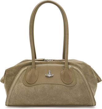 Vivienne Westwood Shirley Small Suede Holdall bag - Brown - One Size