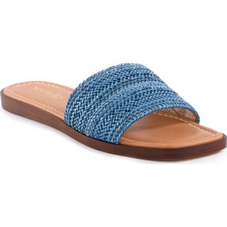 Seychelles Palms Perfection Slide Sandal in Blue at Nordstrom Rack, Size 8.5