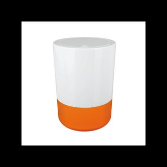 Spirella Papelera Con Tapa Basculante Moji 5l Naranja Spirella