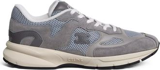 Celine RUNNER SNEAKER IN CALFSKIN, SUEDE CALFSKIN AND MESH - Celine - Man