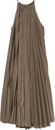 Pianoforte di Max Mara Pleated Halterneck Midi Dress