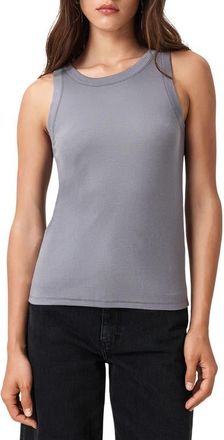 AllSaints Rina Rib Tank in Lilac Grey at Nordstrom, Size Medium