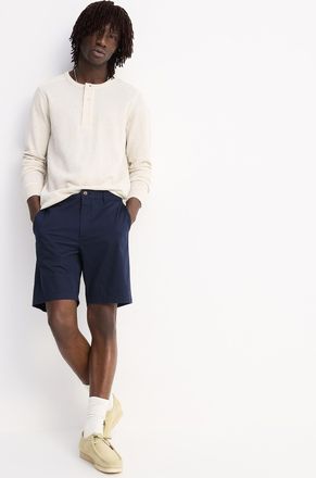 Le 31 Mens Stretch chino Bermuda Shorts Inseam: 9