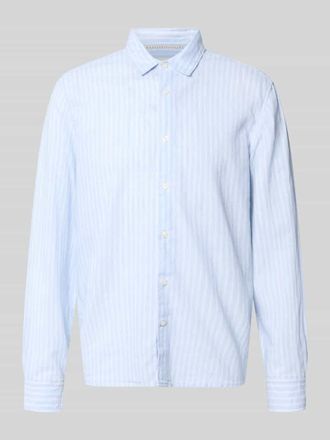 Pepe Jeans London Regular Fit Freizeithemd aus Leinen-Baumwoll-Mix Modell PAYTON in Hellblau, Gr&ouml;&szlig;e XXL