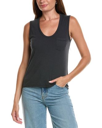 James Perse Pocket Tank Top
