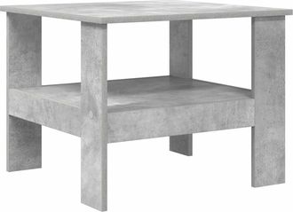 vidaXL Mesa De Caf&eacute; Gris Concreto 57 X 55 X 45 Cm Madera De Ingenier&iacute;a Vidaxl