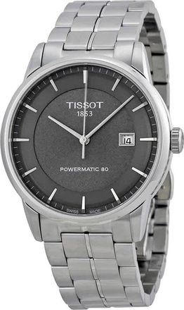 Tissot Luxury Powermatic 80 Anthracite Dial Mens Watch T0864071106100