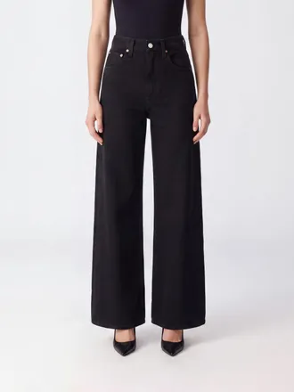 A Gold E Jeans baggy a vita alta Curve in cotone rigenerativo