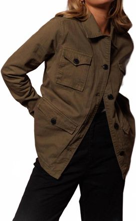 Iron And Resin Connor Jacket In Army