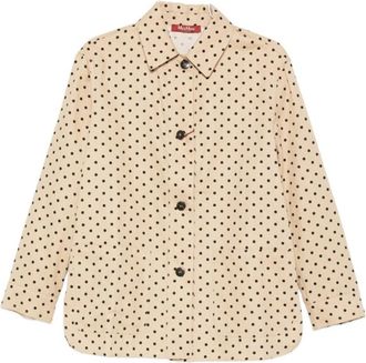 Max Mara Mstpanino Shirt - Dames - Overhemden - Beige - S - Overhemden
