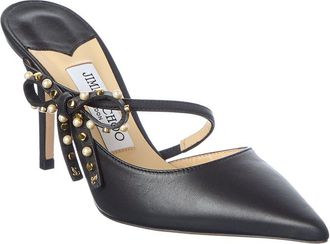 Jimmy Choo London Kilia 85 Leather Mule